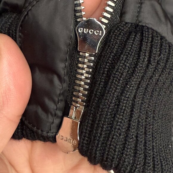 Gucci 2014 Black Toggle Accent Down Puffer Jacket - Picture 10 of 15